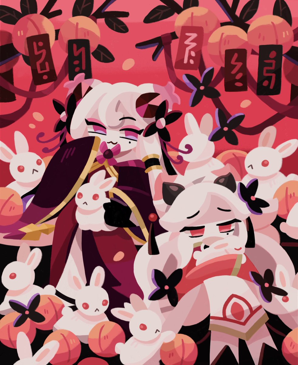 메이민트 (@pearlk0501) on Twitter photo 🍑🐰 🍑🐰