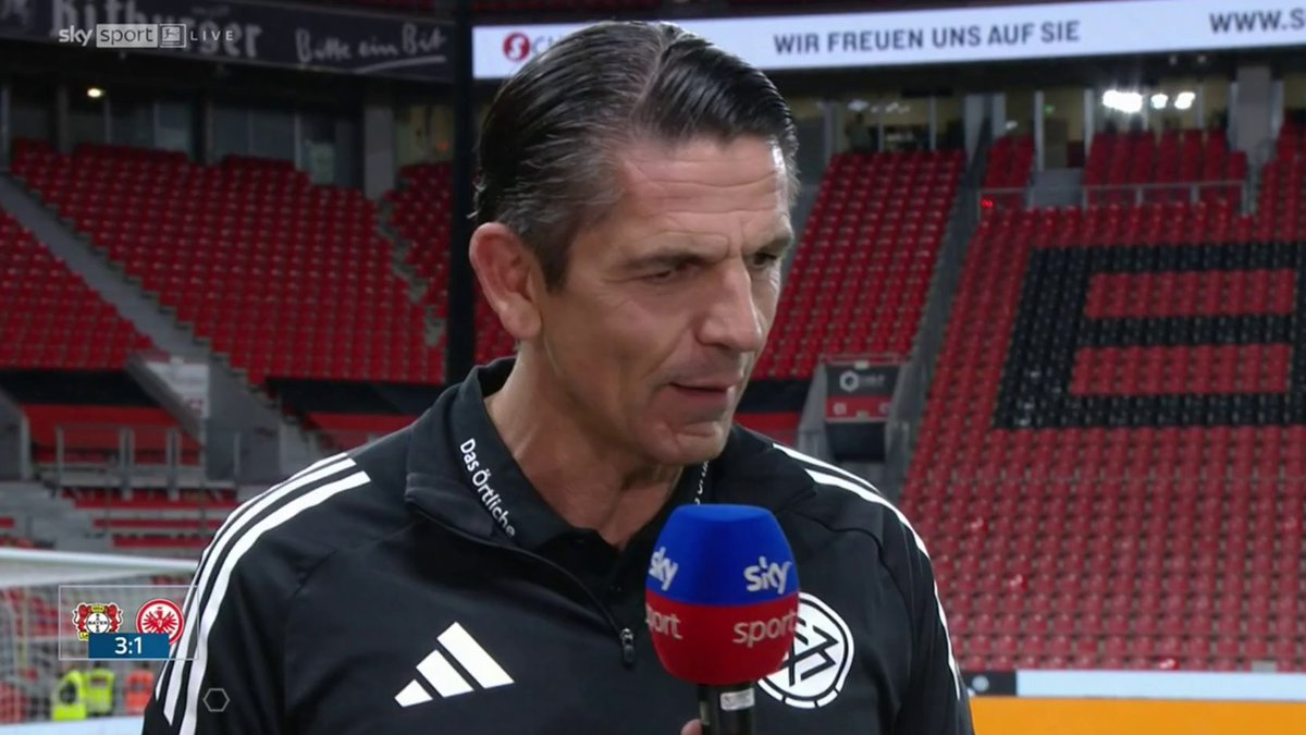 Deniz Aytekin on how he experienced the game: "There's something on the line - it's the Bundesliga and of course the boys want the points. Then it's fought over. But of course there were some fouls and two yellow-red cards, but in the end, I think the game went by in an orderly