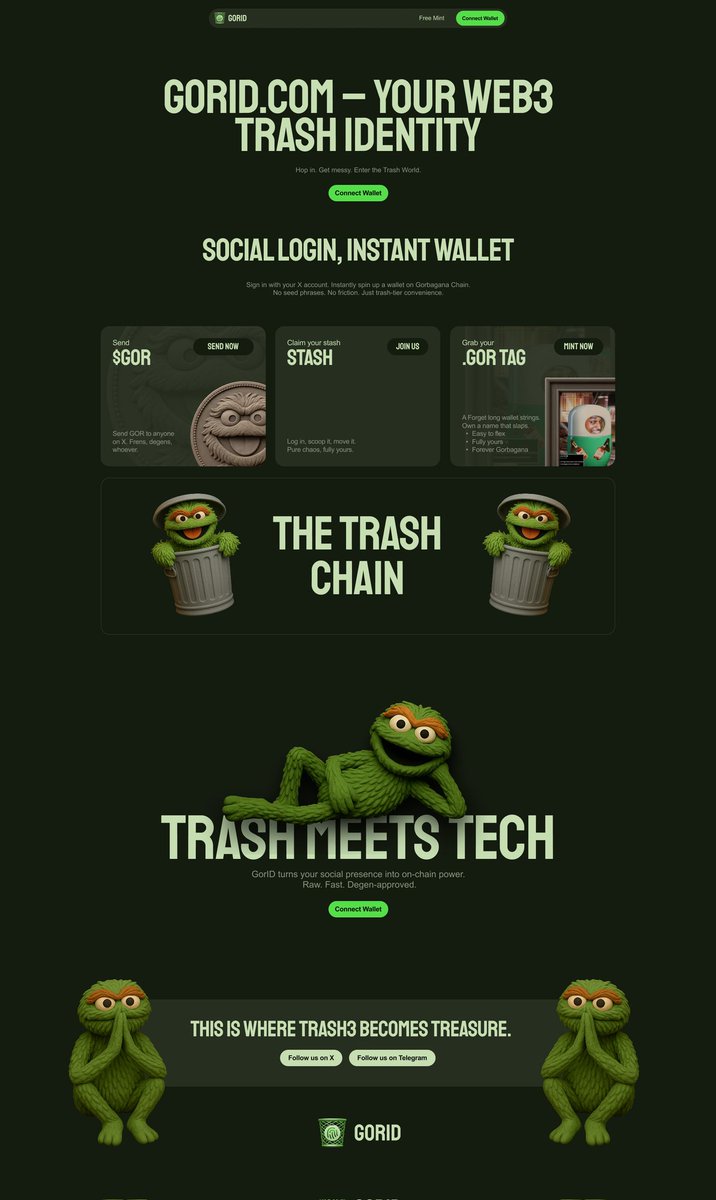 New trash style coming soon to GorID.