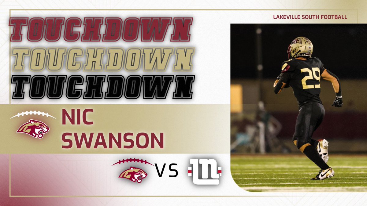 HIS FOURTH OF THE GAME TOUCHDOWN NIC SWANSON!!!