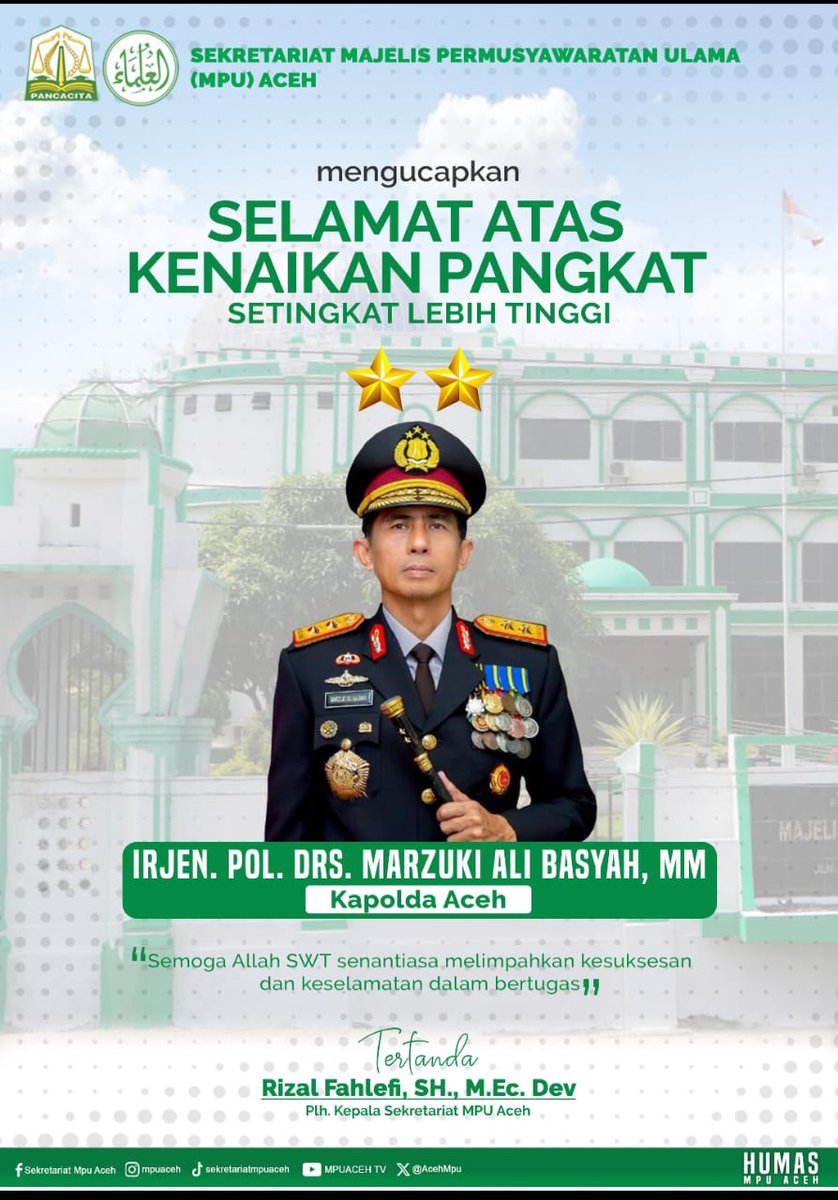 Sekretariat MPU Aceh (@acehmpu) on Twitter photo 