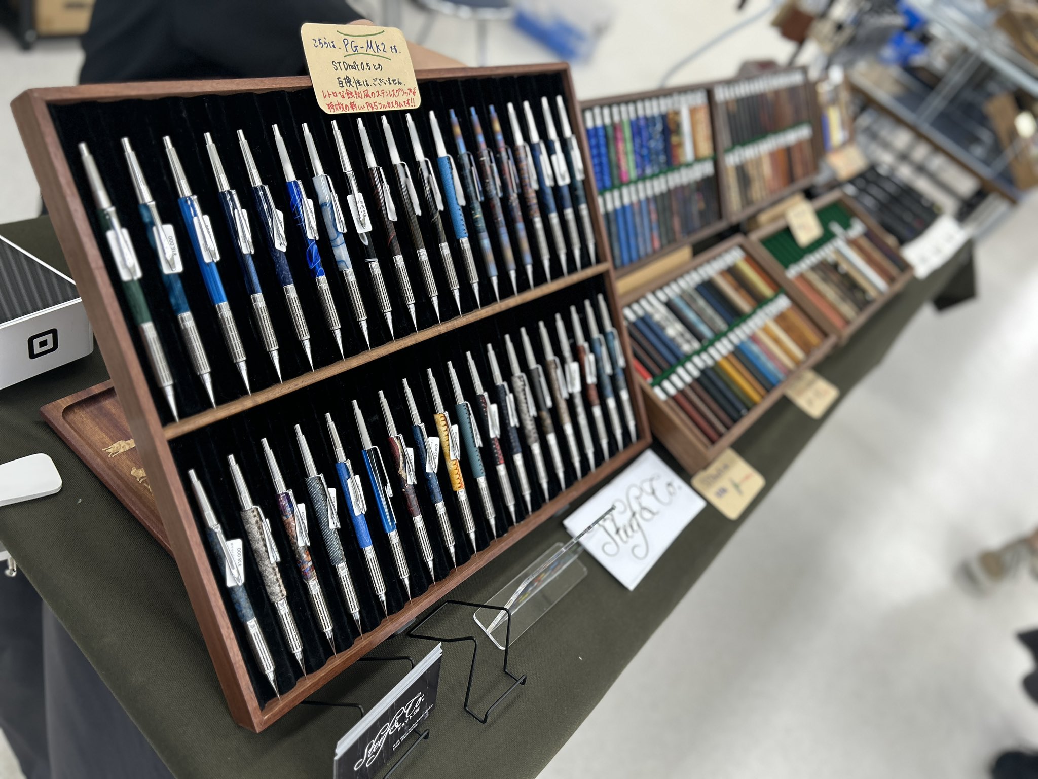 st.draft 欅　steef＆co 新型金具木軸シャーペン! Steef&Co ST Draft0.5 - YouTube