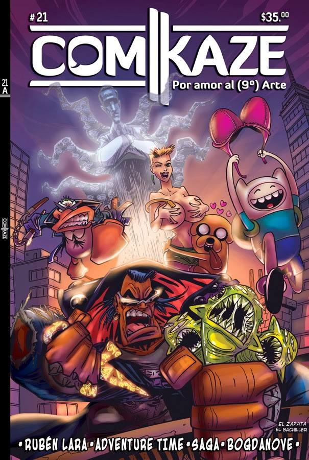 Ha partido el talentoso artista potosino Rubén Lara "El Bachiller" a los 69 años. Creador del cómic de culto "Drucker: Un plumífero duro de pelar", engalanó la portada de Comikaze en dos ocasiones y colaboró en publicaciones como "El Mil Chistes" y "Rock Mortis".
Descanse en paz.