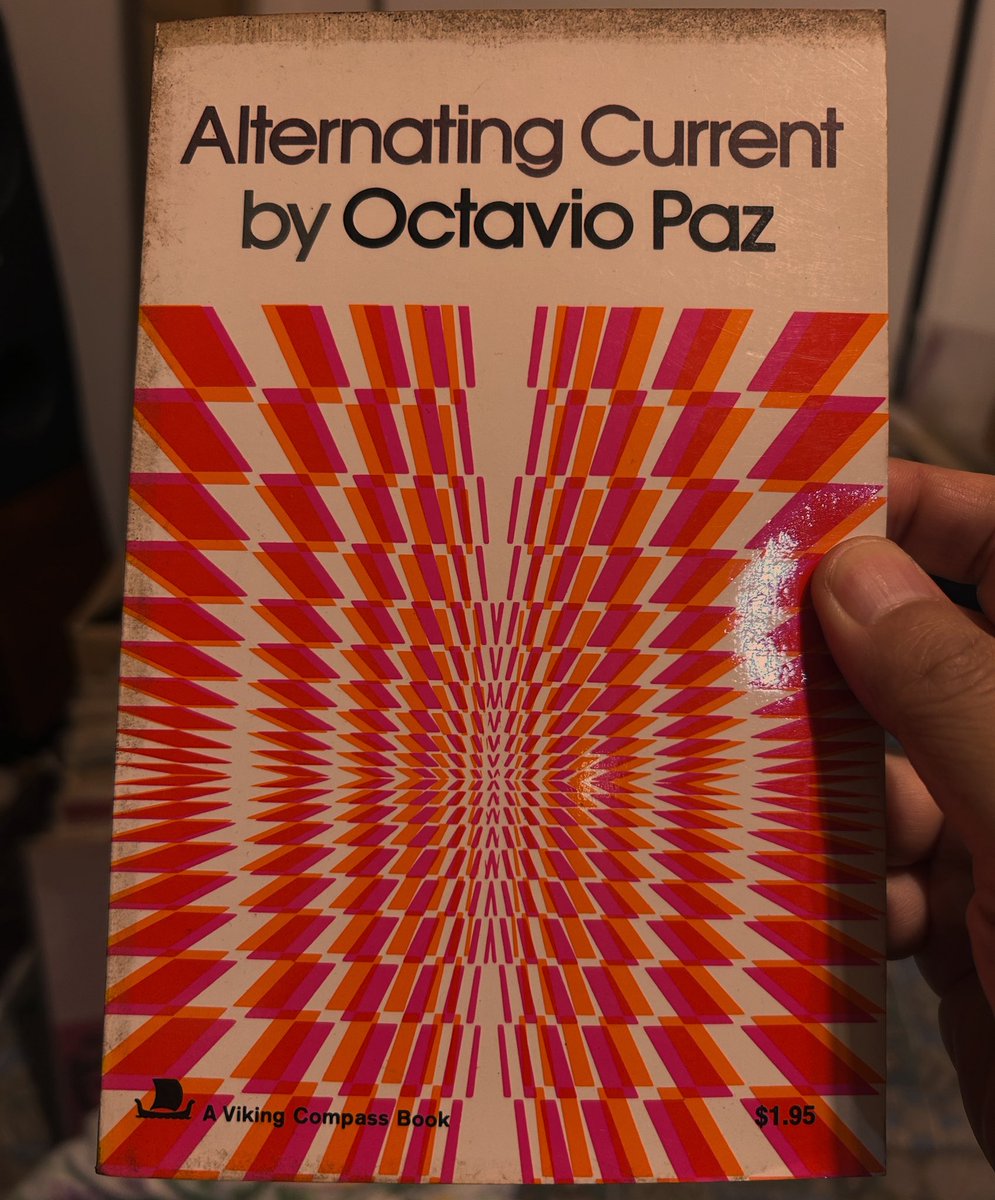 tapes20187445's tweet image. #ALTERNATINGcurrent by #OctavioPaz #AVikingCompassBook #足立発潜伏対応書談2025