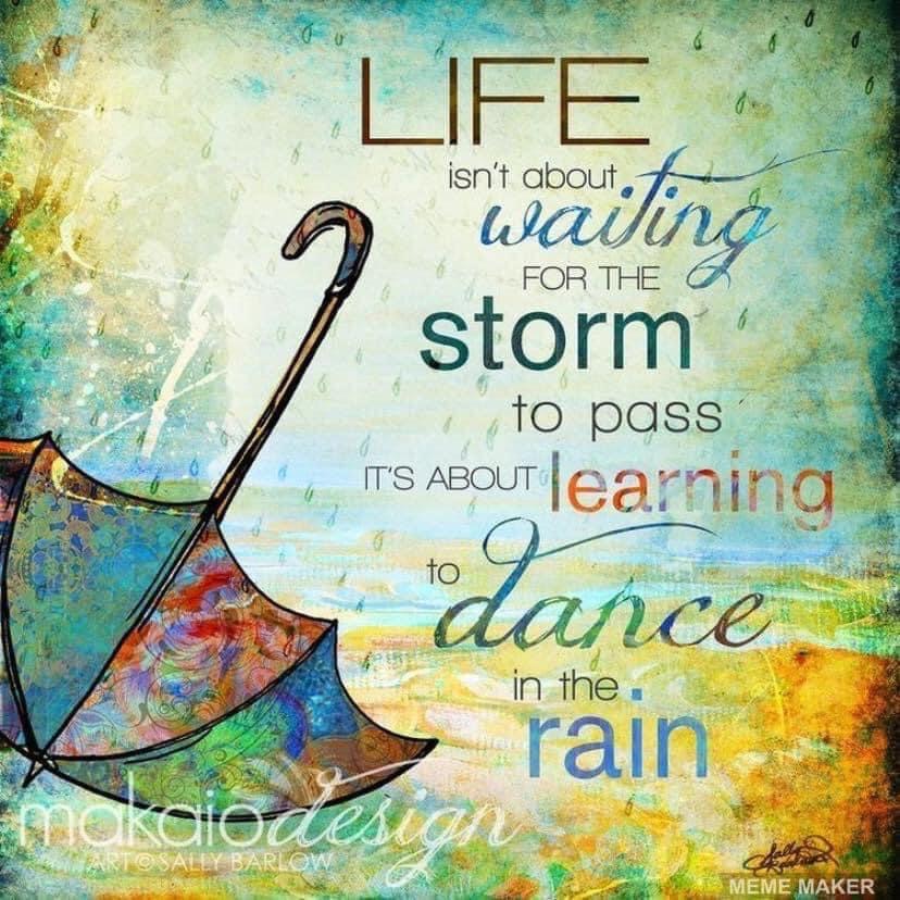 Ralphykeys released a new song we wrote together last year called "Fighting Through the Storms"... We all face storms- but I love this- "Dancing through the storms!" May have to do another version!!! #Dancing #stormsoflife #peaceinjesus #calmthestorm <a href="/Ralphykeys/">Ralph Kinscheck</a>