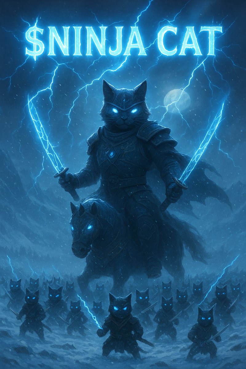 $NC 🔥🥷⚔️ 

$NC is not just a coin it's a force of nature Born from shadows trained in fire destined to dominate The Ninja Cat doesn’t chase trends it creates them Prepare for the silent takeover🥷🔥⚔️

 #NCStorm #NextCryptoKing