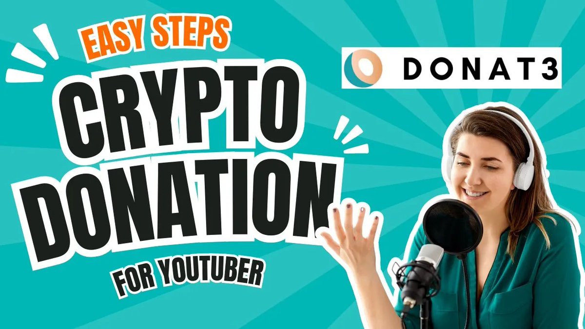 Geez the alt season is knocking the door!

So the best chance now! creators! 😎 Want to easily add crypto tips to your YouTube streams?

Check out this straightforward guide from Donat3.live: "Receive Crypto Tips on YouTube: Easy Steps." 📹

It covers:
- Simple setup