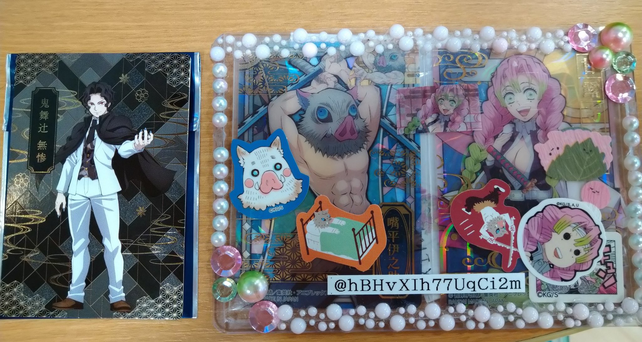 鬼滅の刃　銀だこ　コラボカード　箔押し　伊之助 鬼滅の刃 銀だこコラボカード 嘴平伊之助 - メルカリ