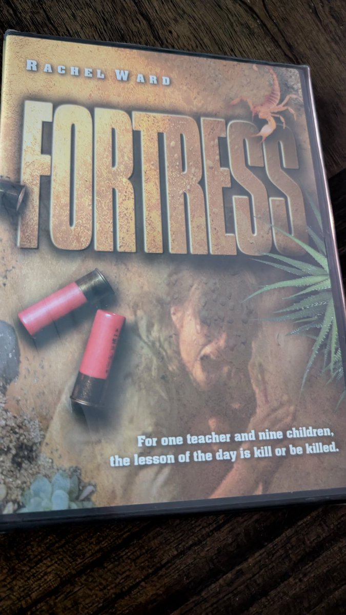 Brother <a href="/RealAvarice3/">Christian (CJ)</a> , just arrived to the collection.  From 1985, FORTRESS.  This is an intense Australian thriller that I would watch everytime it was on tv, look it up.