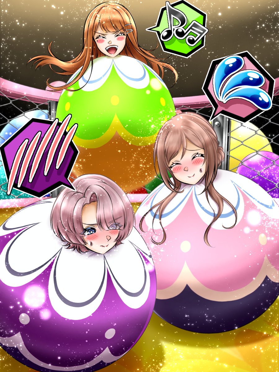 学マスでぴょんぴょんバルーン