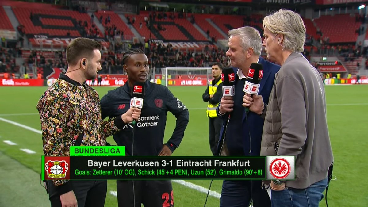 Nathan Tella on what changed in the team with Kasper Hjulmand's appointment: "I think as a team, we felt... I don't want to say embarrassed, but we felt angry at ourselves [before]. We know how good we can be. Obviously some of the players who are still here and the new players,