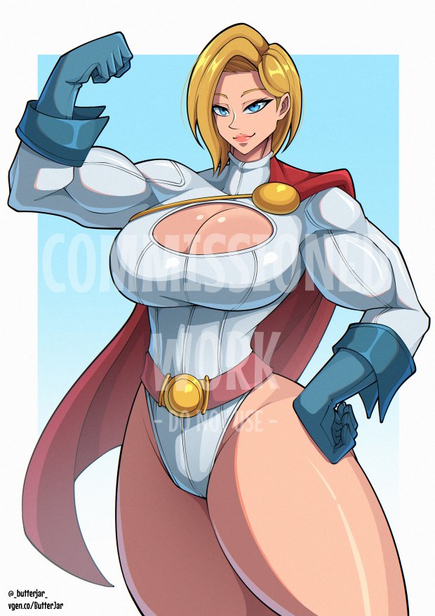 _butterjar_'s tweet image. Commissioned work for @Silv3R6422 
Thank you very much! ^^ 
#Commission #CommissionedArt #CommissionOpen
#PowerGirl