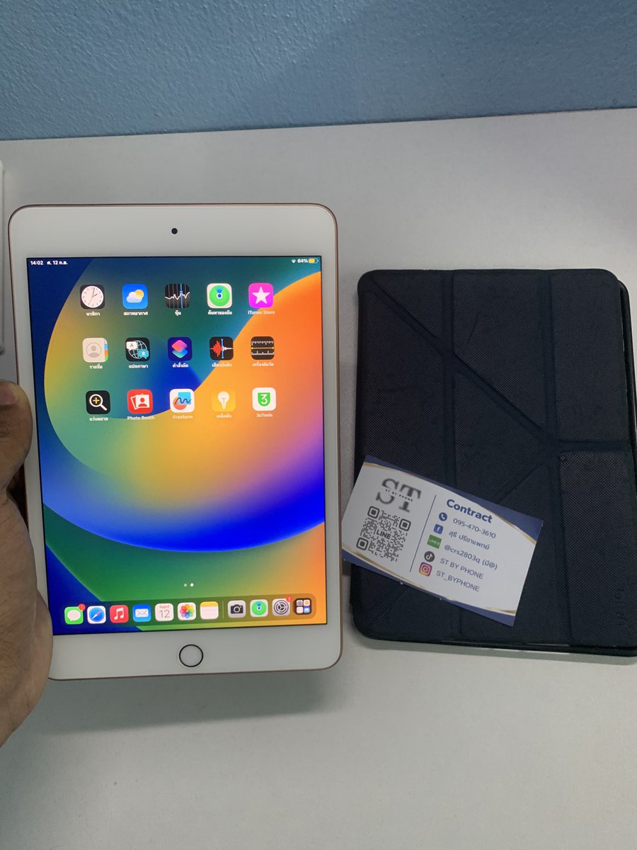 st_byphone's tweet photo. iPad Mini5 64gb Wifi TH เดิมๆ
ไม่มีรอยตกหล่น ใช้งานได้ปกติ แบต88%
มีแค่เครื่อง+เคส
ราคา 3,990.- ส่งฟรี นัดรับนครนายก
ทักไลน์ตอบไวกว่า>https://t.co/p9t7y2XTBN
#ไอแพดมือสอง #ไอแพดมือ2 #ส่งต่อไอโฟน #ipadmini5 #ไอแพดmini5 #ส่งต่อไอแพดมือสอง #iPadมือสอง #ipad #ไอแพดเพื่อการศึกษา https://t.co/XuakvkUKpV