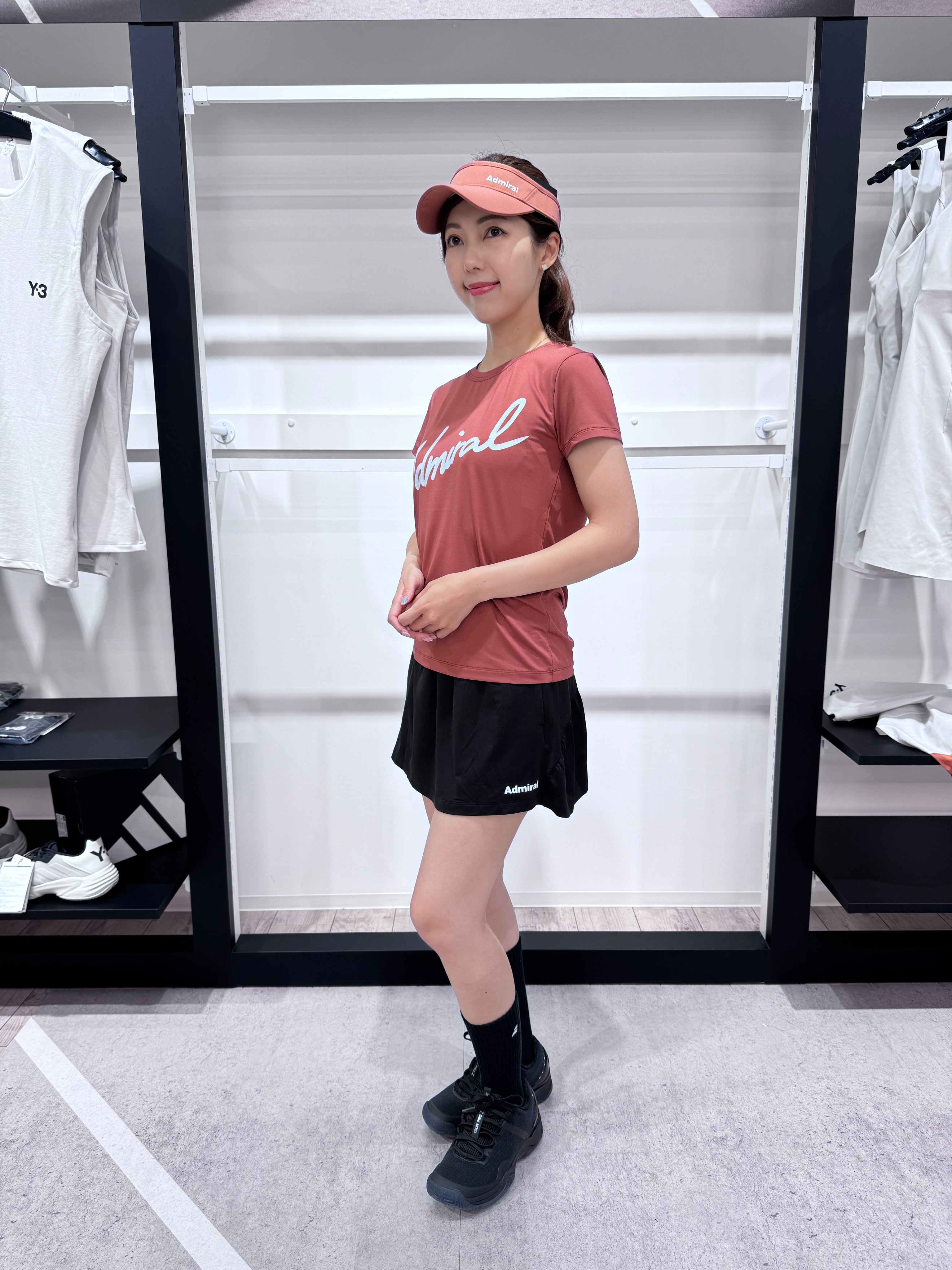 アドミラル　テニスウェア上下セット　ウインザー別注　Sサイズ ウインザーオンラインショップブランド/ウインザー別注アイテム