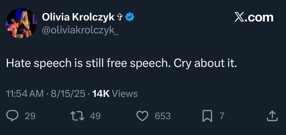 The irony is incomprehensible.