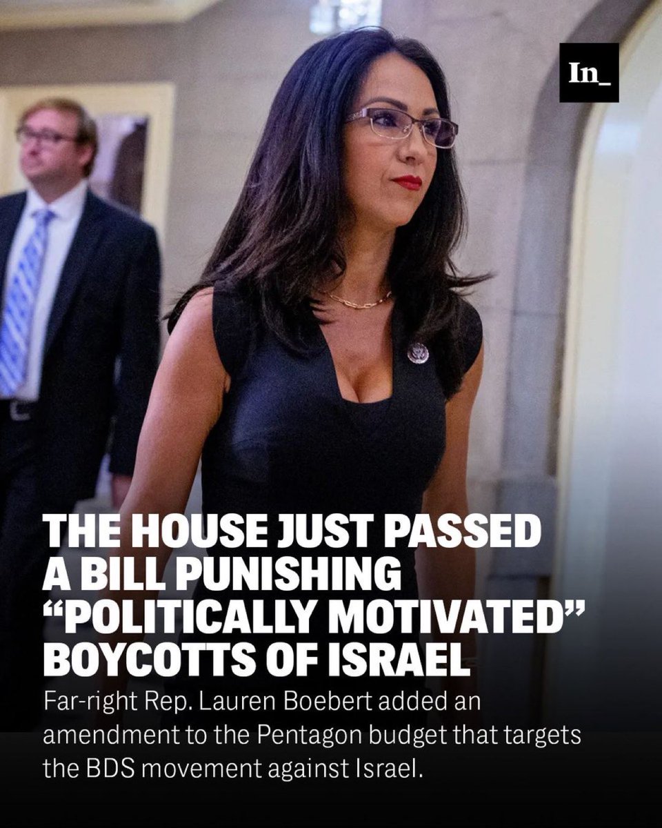 GenXGirl (@genxgirl1994) on Twitter photo Rep. <a href="/laurenboebert/">Lauren Boebert</a> took advantage of the distraction of Charlie Kirk’s death to sneak in a new Anti-Boycott Bill & the HOUSE PASSED IT
Previously, Israel lobby tried to pass this bill but failed due to voter outrage
👇🏼FAILED 👇🏼PASSED Rep. <a href="/laurenboebert/">Lauren Boebert</a> took advantage of the distraction of Charlie Kirk’s death to sneak in a new Anti-Boycott Bill & the HOUSE PASSED IT
Previously, Israel lobby tried to pass this bill but failed due to voter outrage
👇🏼FAILED 👇🏼PASSED