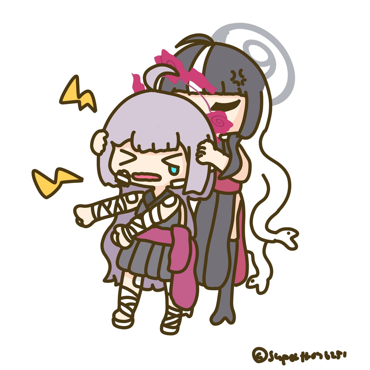 箭吹シュロ(ブルアカ) 「#三連休はシュロも増えるらしい」|トロンのイラスト