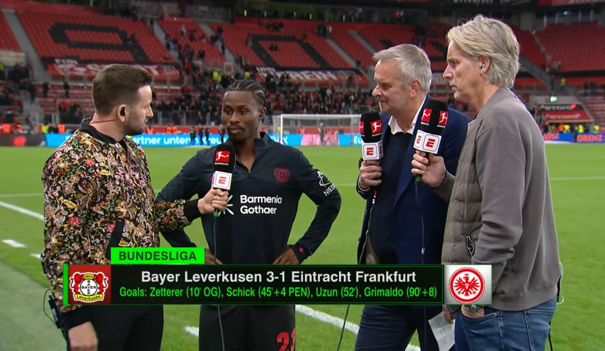 Nathan Tella on whether there's an extra point for him to prove right now with so many players coming in in his position: "I think regardless of anything, competition is always going to be higher. We have a very amazing team and amazing players and it wouldn't be normal for one