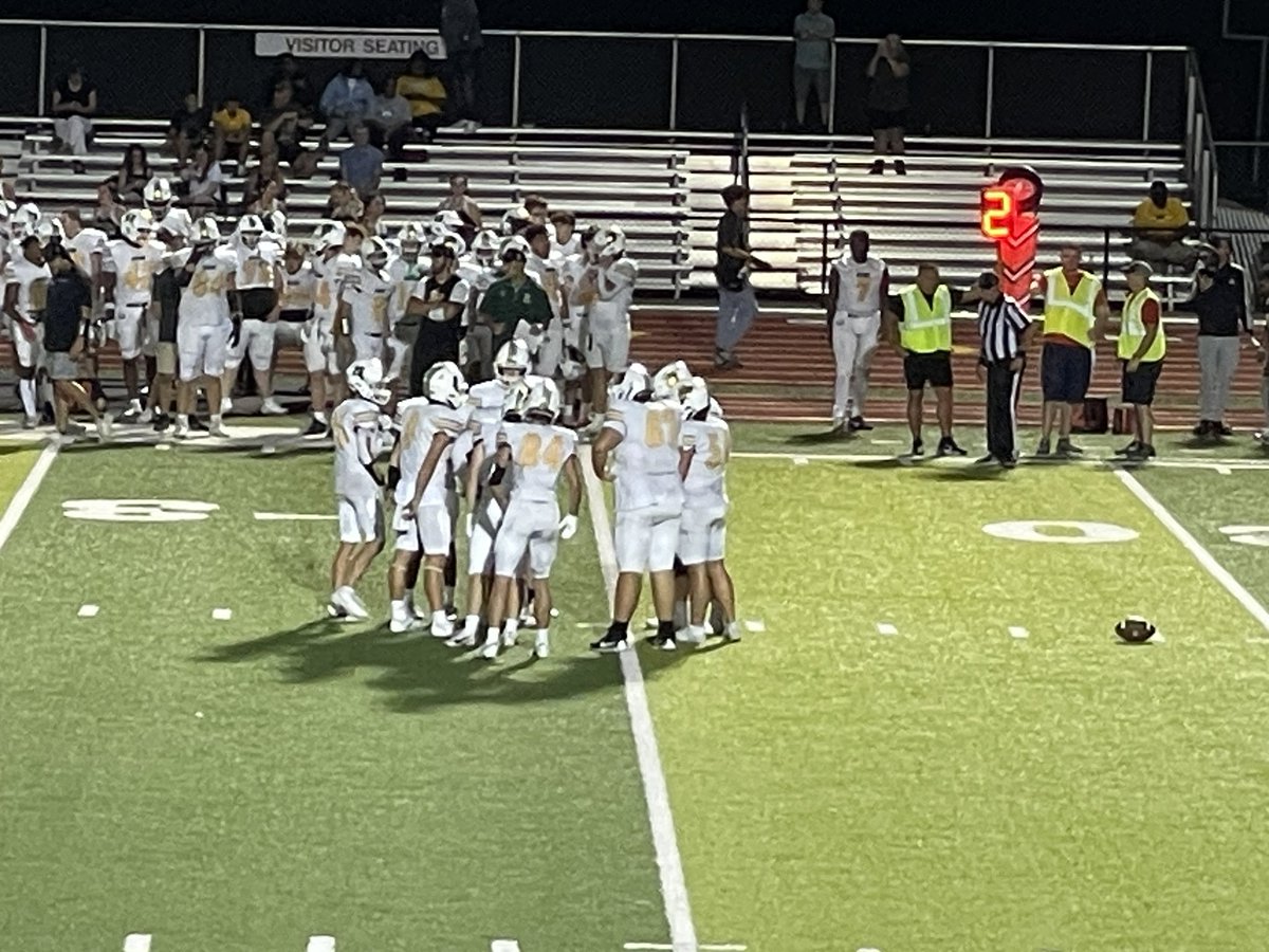 Bruins cruise to victory 45-0. Proud of no. 67 who saw his first Friday night action.