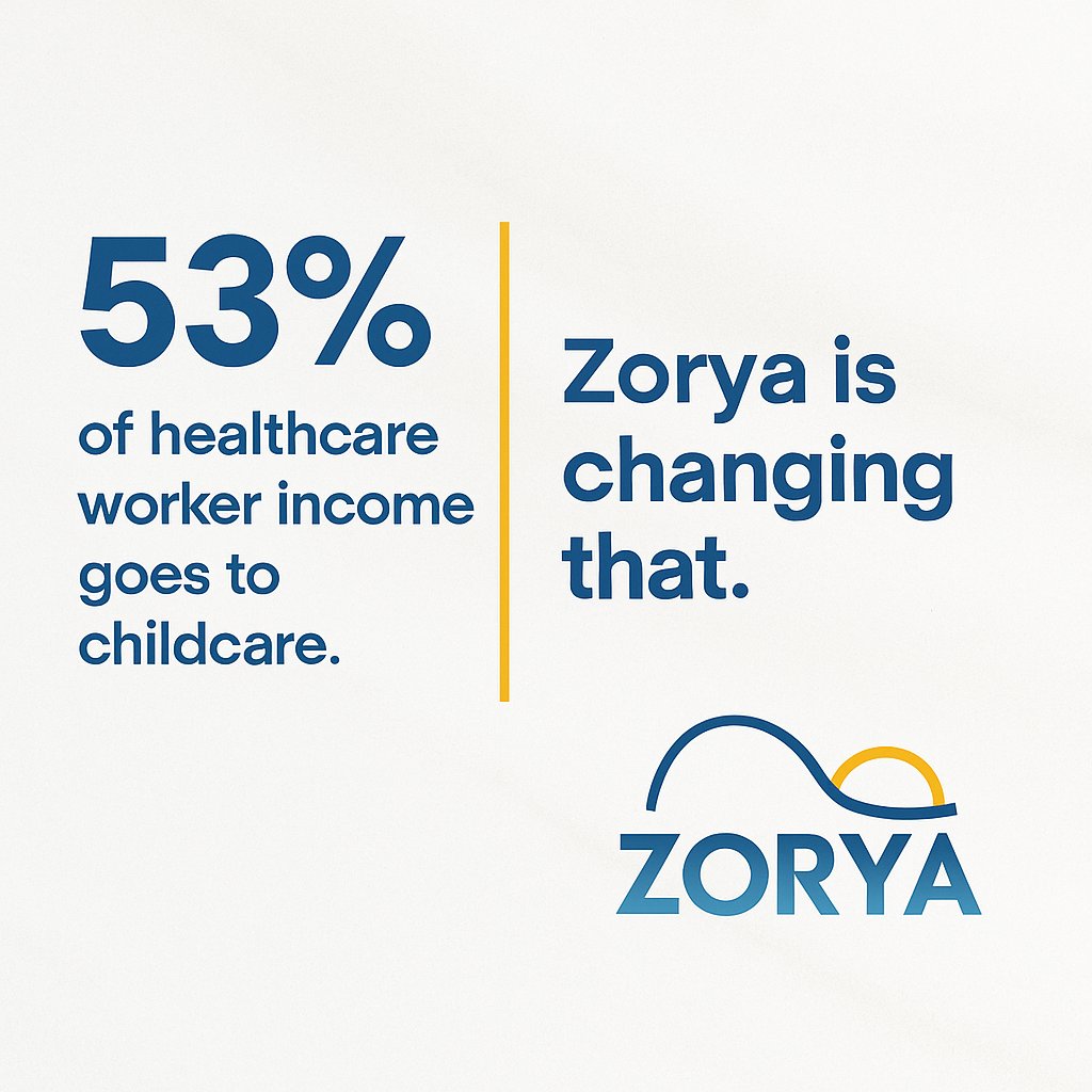 Did you know healthcare workers in our programs spend over half their income on childcare?