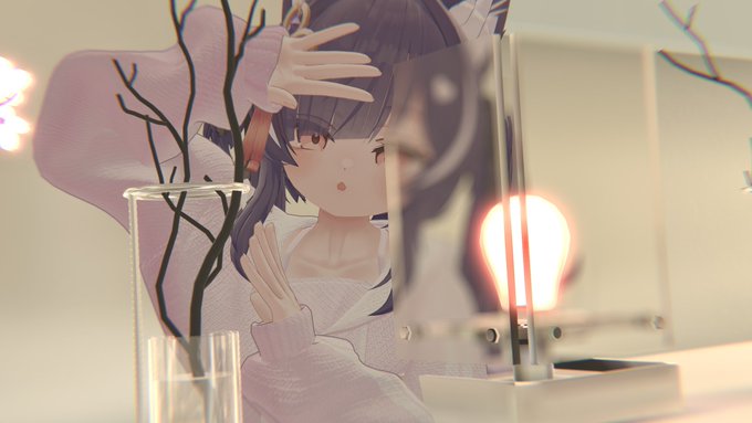 #おうつちのVRC日記 
今日は車の試乗にきた
ウンテン‥‥ムズカシ‥‥‥‥ 