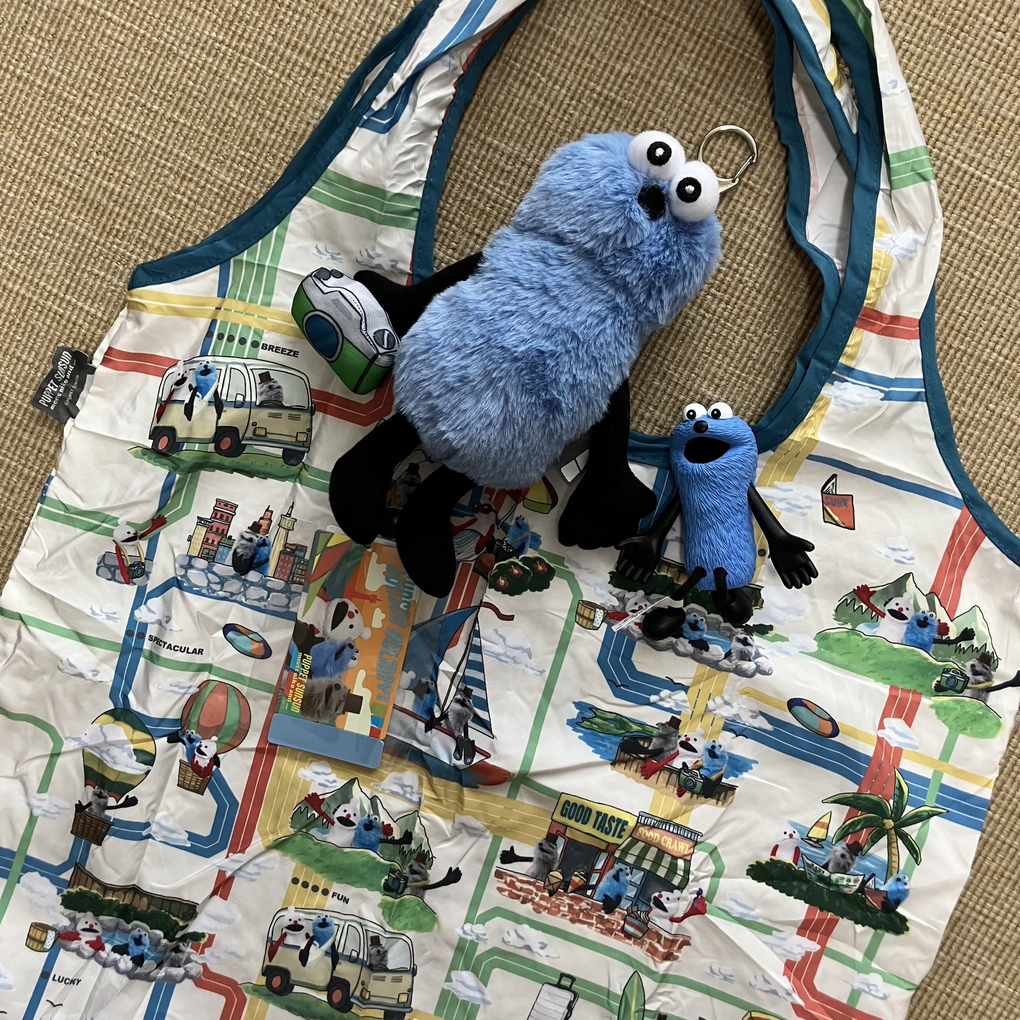 新品】ニコアンド パペットスンスン ブランケット パペットスンスン