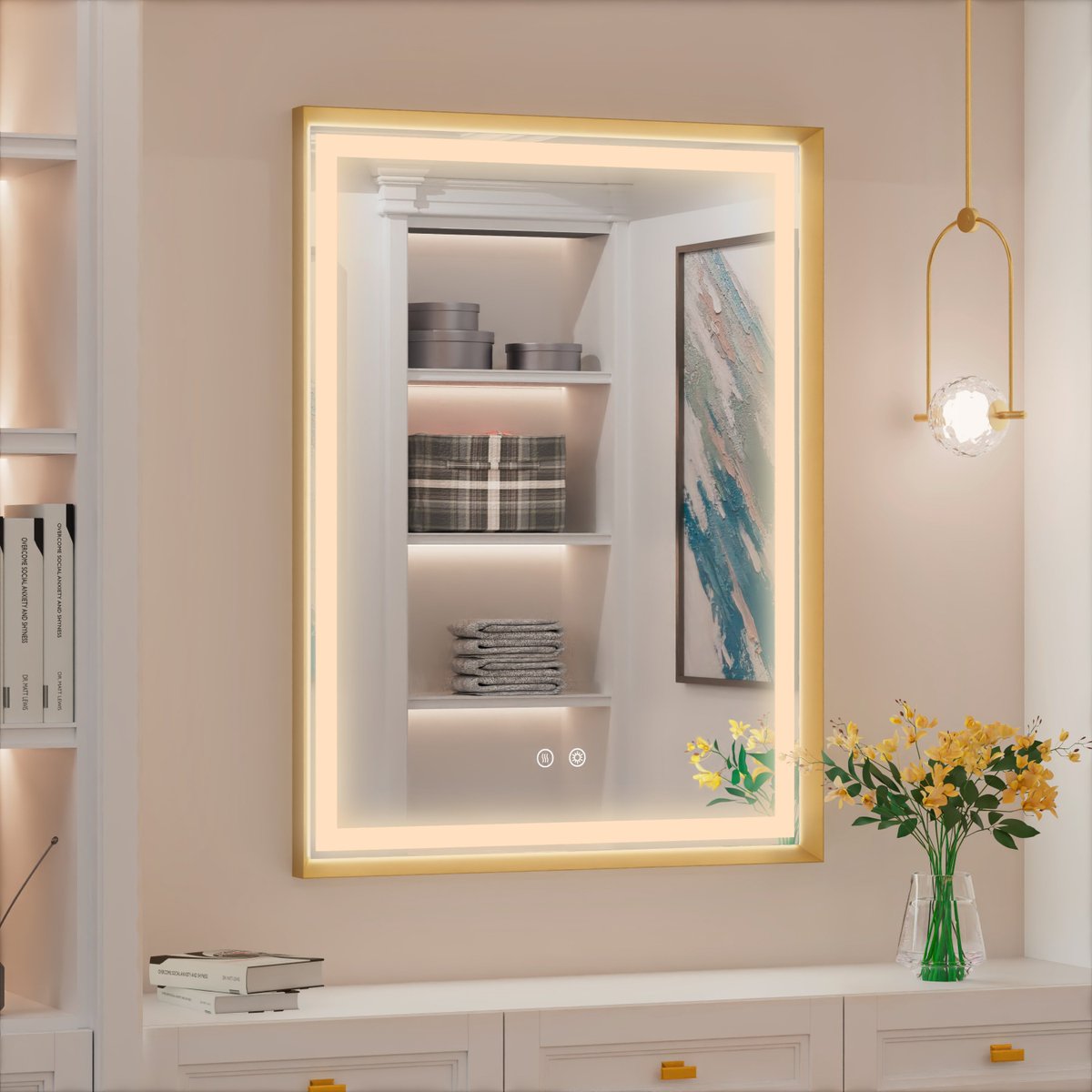 JSneijder2024's tweet image. Revamp your bathroom with our 24x32 Black / Gold Framed LED mirror! 
✅ 3 Color Temperatures
✅ Anti-fog tech 
✅ Aluminum Alloy Metal
🎉 Now ONLY $94.99 🎉
Don’t miss out—click to bring home this game-changer today!
#BathroomTech #LEDLighting #AmazonPrime
amazon.com/dp/B0CQLLBS7X