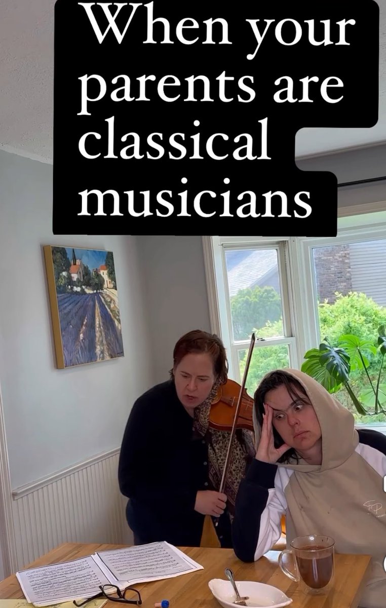 playinglesshurt's tweet image. #jokeoftheday When your parents are classical musicians! I know the feeling… you? #music #classicalmusic