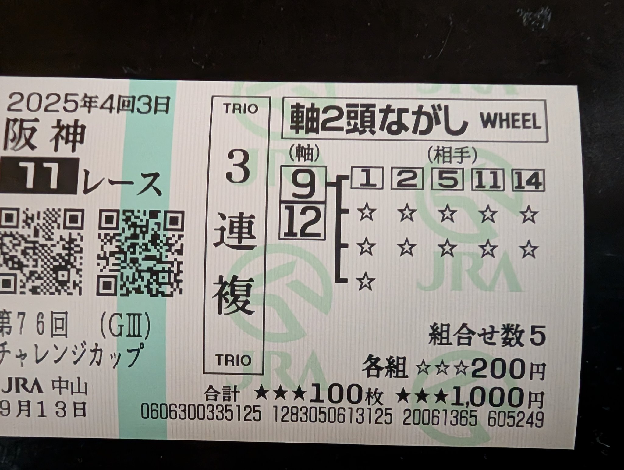 ウオッカ 現地単勝馬券22枚セット ウオッカ 現地単勝馬券22枚セット ウオッカ 現地単勝馬券22枚セット