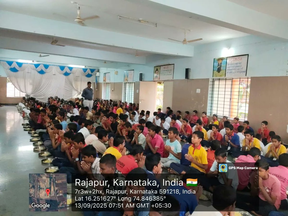 Breakfast photos #SocialAudit_SWDMeals #SocialWelfare_Karnataka