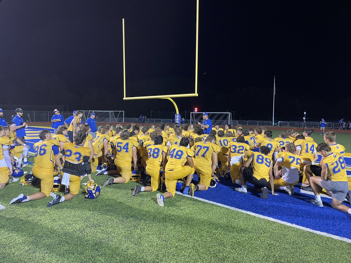 That’s a big 49-14 win over Northwest! Mehlville next Friday in the Valley!
