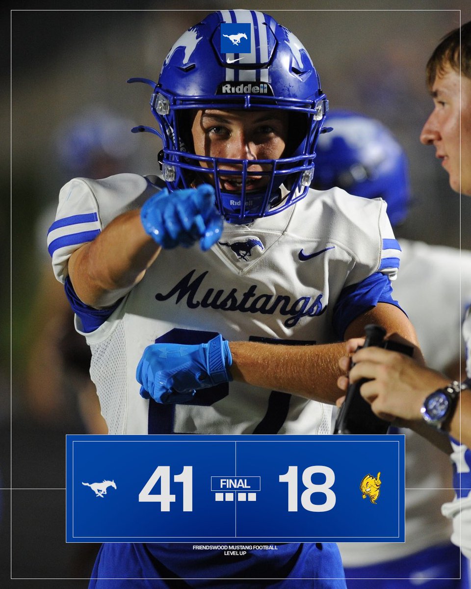 Mustangs take a win on the road ✅

#LevelUp