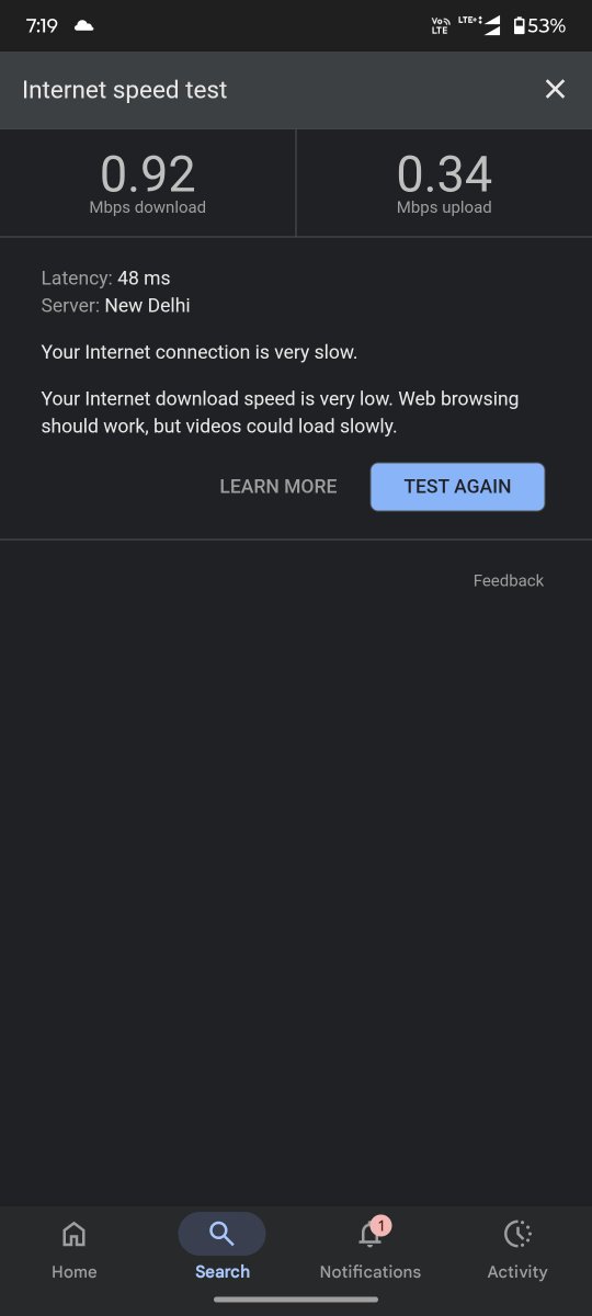 Gopal633's tweet image. The network connectivity in my area is extremely poor, Call drops, Internet barely works. Paying full bills but getting zero service. Please resolve this urgently or I’ll be forced to switch providers. #Jio #PoorNetwork @JioCare  @JioHotstar