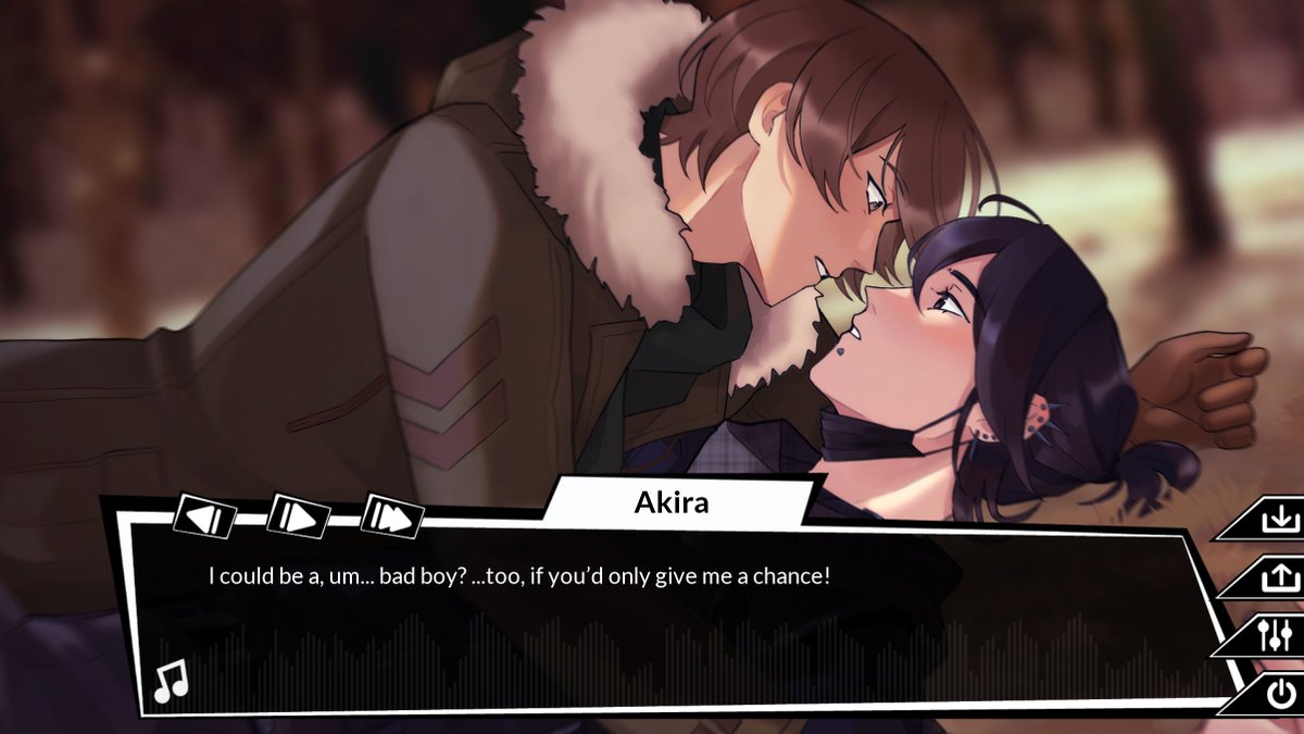 Antonym Obscure has been released!
It's a short free BL visual novel about two cute dorks which answers a very important question: what would you do if a former friend from high school became a super famous singer in a beloved band, but they still wanted to kiss you?!