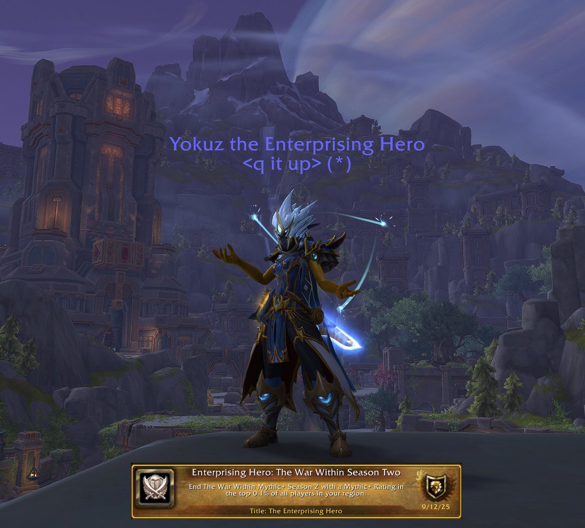 Yoku_wow's tweet photo. First M+ title! 
Pugged most of the season and then found 3 players to play with during the last 2-3 weeks. Was a lot of fun! https://t.co/jiNzyyIuCb