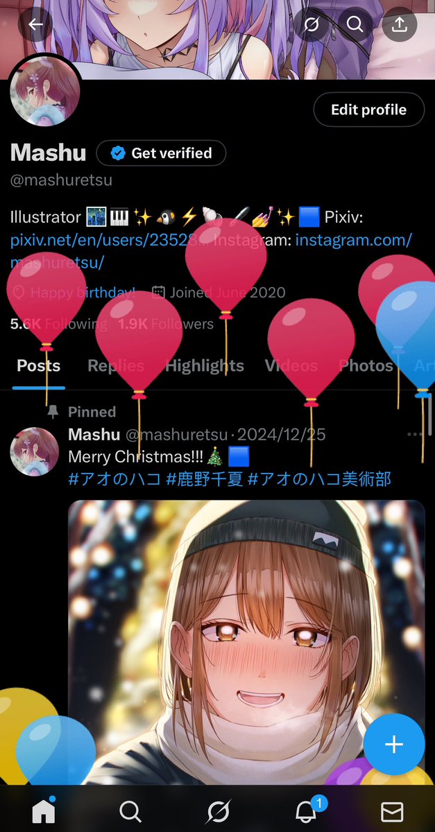 mashuretsu's tweet photo. 🎂 https://t.co/E27bgkhzxJ