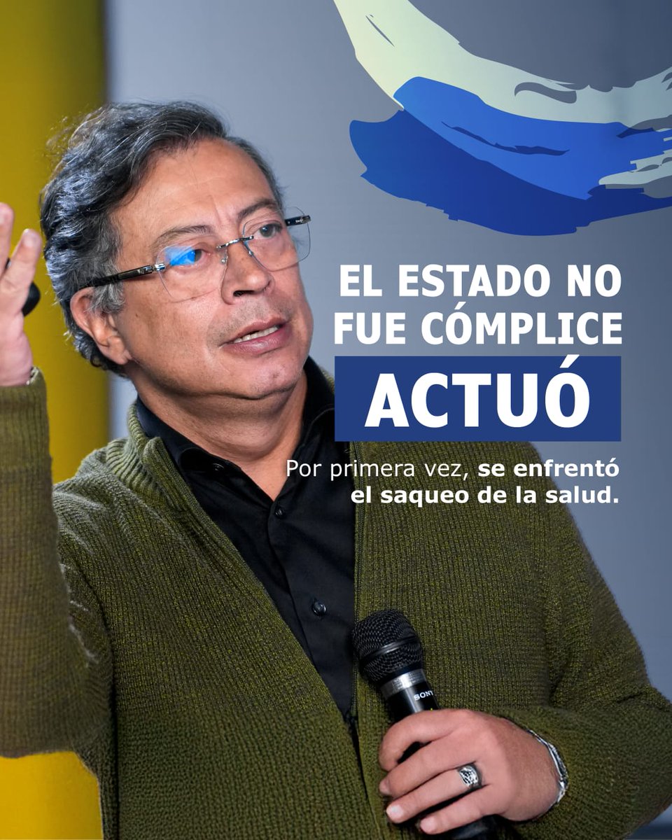 #Hoy el presidente <a href="/petrogustavo/">Gustavo Petro</a> presentó frente a todo el país, como la <a href="/NuevaEPS_/">NUEVA EPS</a> registra 12 billones de pesos en facturas ocultas, mientras el Estado giraba 83.3 billones, se robaron la salud de los colombianos.
#SeRobaronLaSalud 

<a href="/infopresidencia/">Presidencia Colombia 🇨🇴</a> @MinSalud