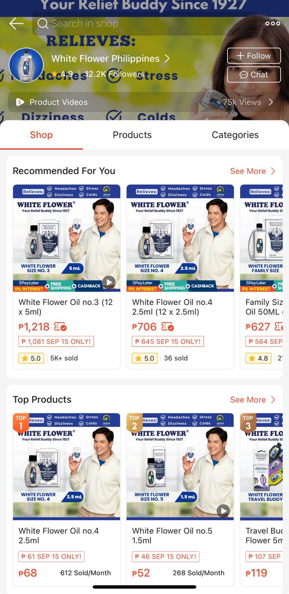 Ang bilis. When I checked shopee again para mag additional order, ang daming mukha na ni Alden 🤭.. 
<a href="/aldenrichards02/">Alden Richards</a>
#ALDENMyReliefBuddy
#ALDENRichards
ALDENfor WhiteFlowerPH