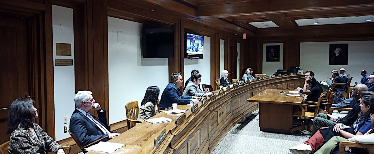 MassSierraClub's tweet image. Strong support for bills to protect consumers, workers &amp;amp; the environment from #Toxic #PFAS #ForeverChemicals by @JulianCyr @RepKateHogan @SenMikeMoore at the Joint Committee on #PublicHealth hearing.
#ActOnPFAS #ConsumerHealth #WorkerHealth @MassDEP @MassDPH #MAPoli