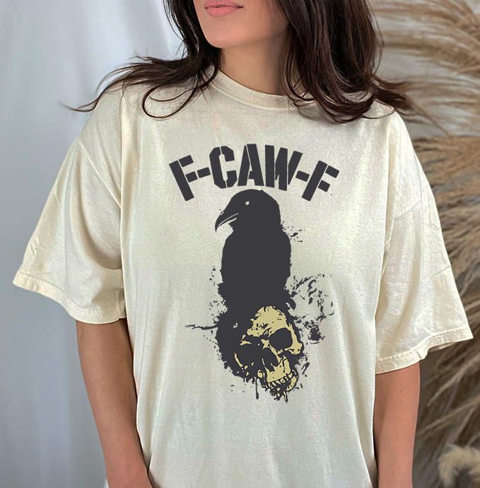 Funny F CAW F Crow Black Bird Skeleton Quote Rooster Meme T-Shirt.
Get yours here: amzn.to/3IkyGeW

#SmackDown📷📷#OPLive #txhsfb #WorldsCollide