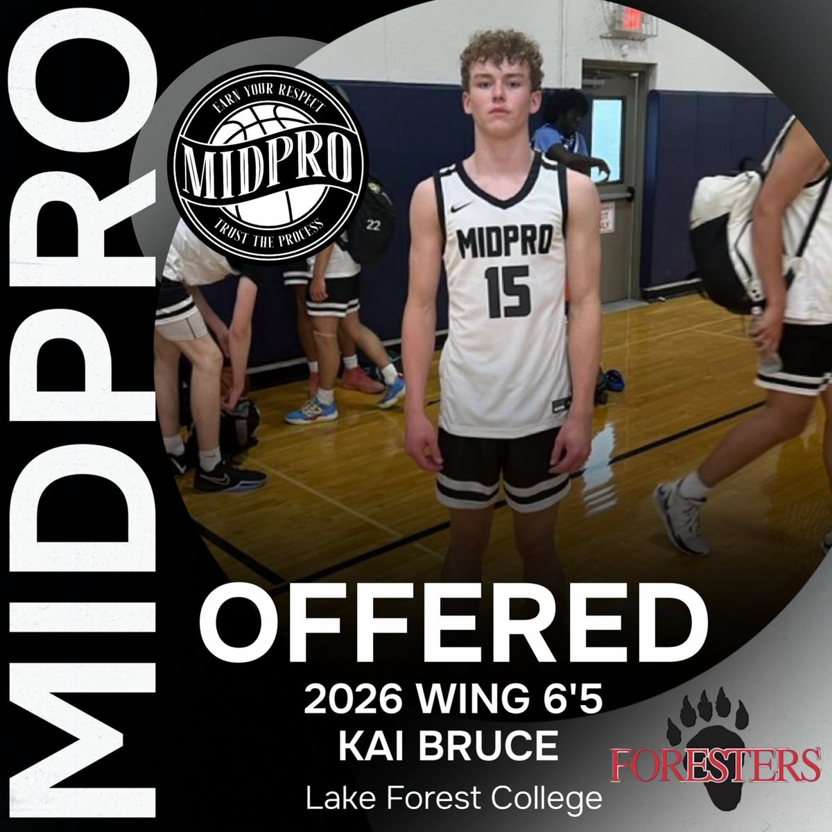 2026 Wing 6’5 Kai Bruce has received an athletic offer from Lake Forest College (D3) 

#MidProFam #ThisIsWhatWeDo #TrustTheProcess #EarnYourRespect #CreateYourStory