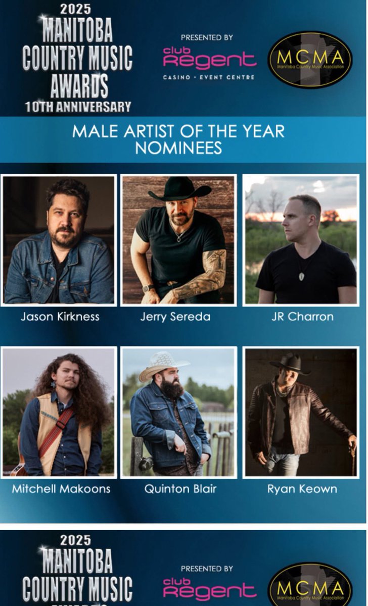 It’s always nice to be recognized by one’s peers. Honoured to up for a couple awards! #mcma