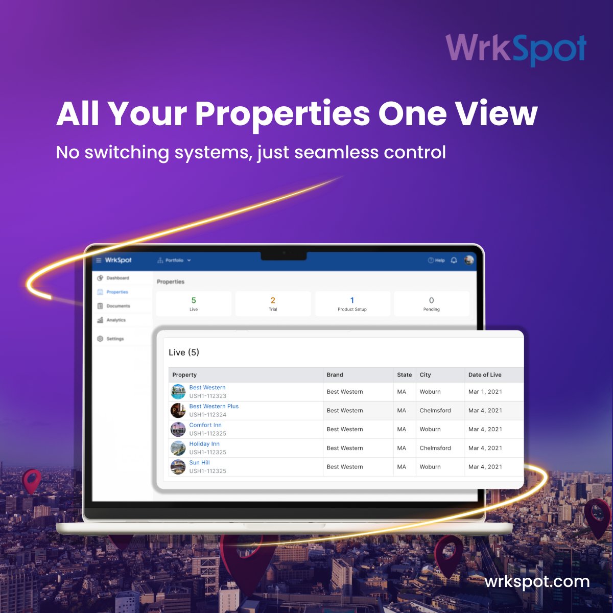 Managing multiple hotels? 

No need to clone yourself, just one dashboard will do.

#HotelManagement #MultiProperty #WorkSmarter #HospitalityTech #OneDashboard #SeamlessOperations