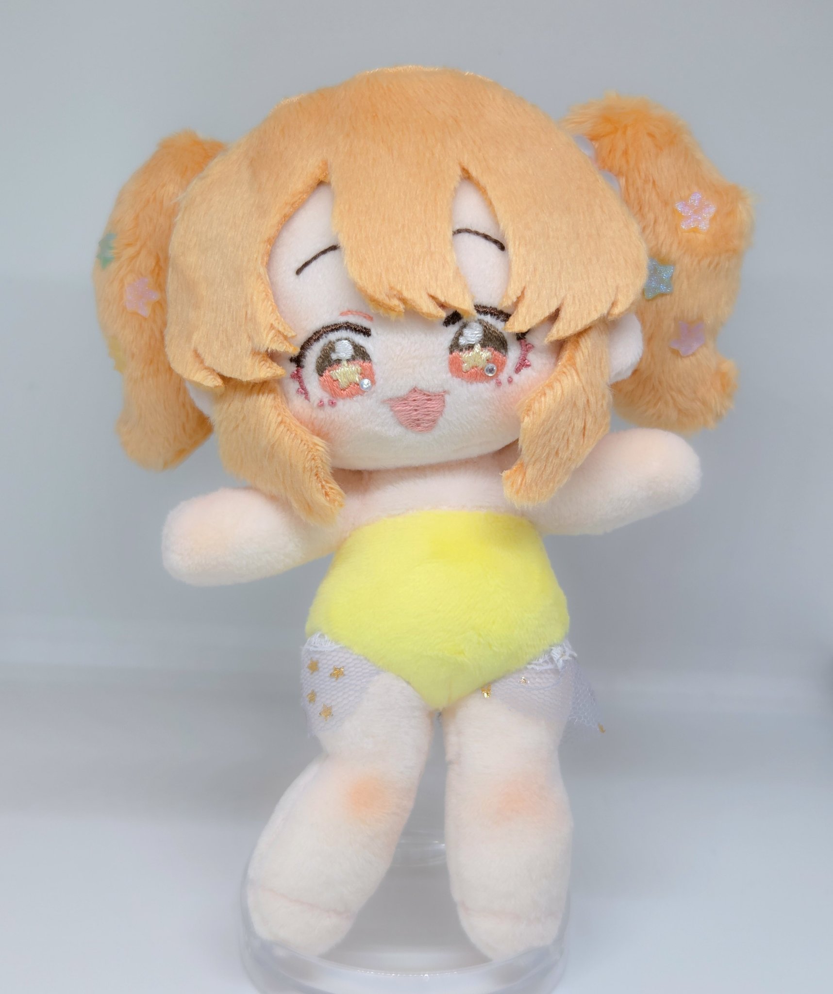 自作ぬい　プランクトンちゃん　5㎝ 自作ぬい プランクトンちゃん 5㎝ Cotton Doll Embroidery