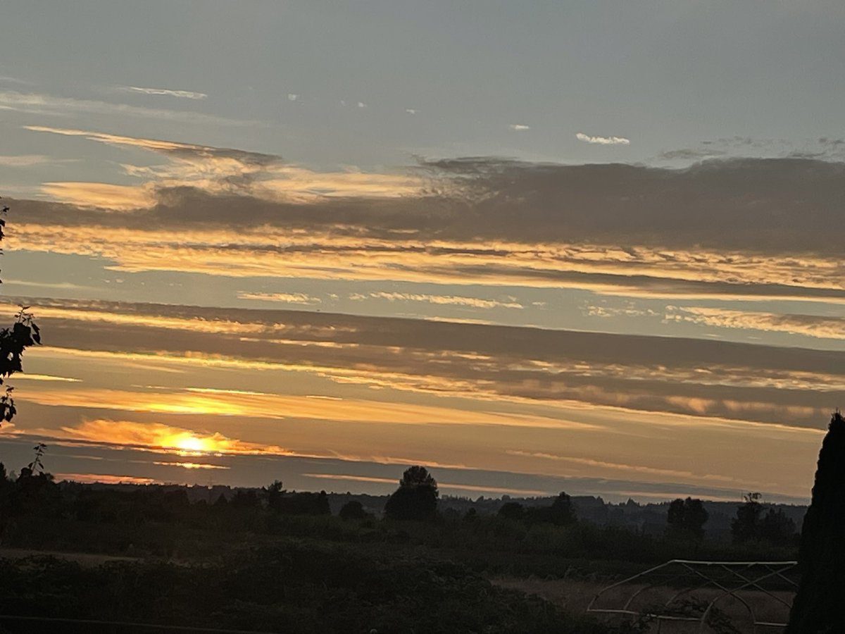 September sunsets are the best 
<a href="/citypittmeadows/">City of Pitt Meadows</a> 
#ShareYourWeather 
<a href="/KGordonGlobalBC/">Kristi Gordon</a> 
<a href="/weathernetwork/">The Weather Network</a>