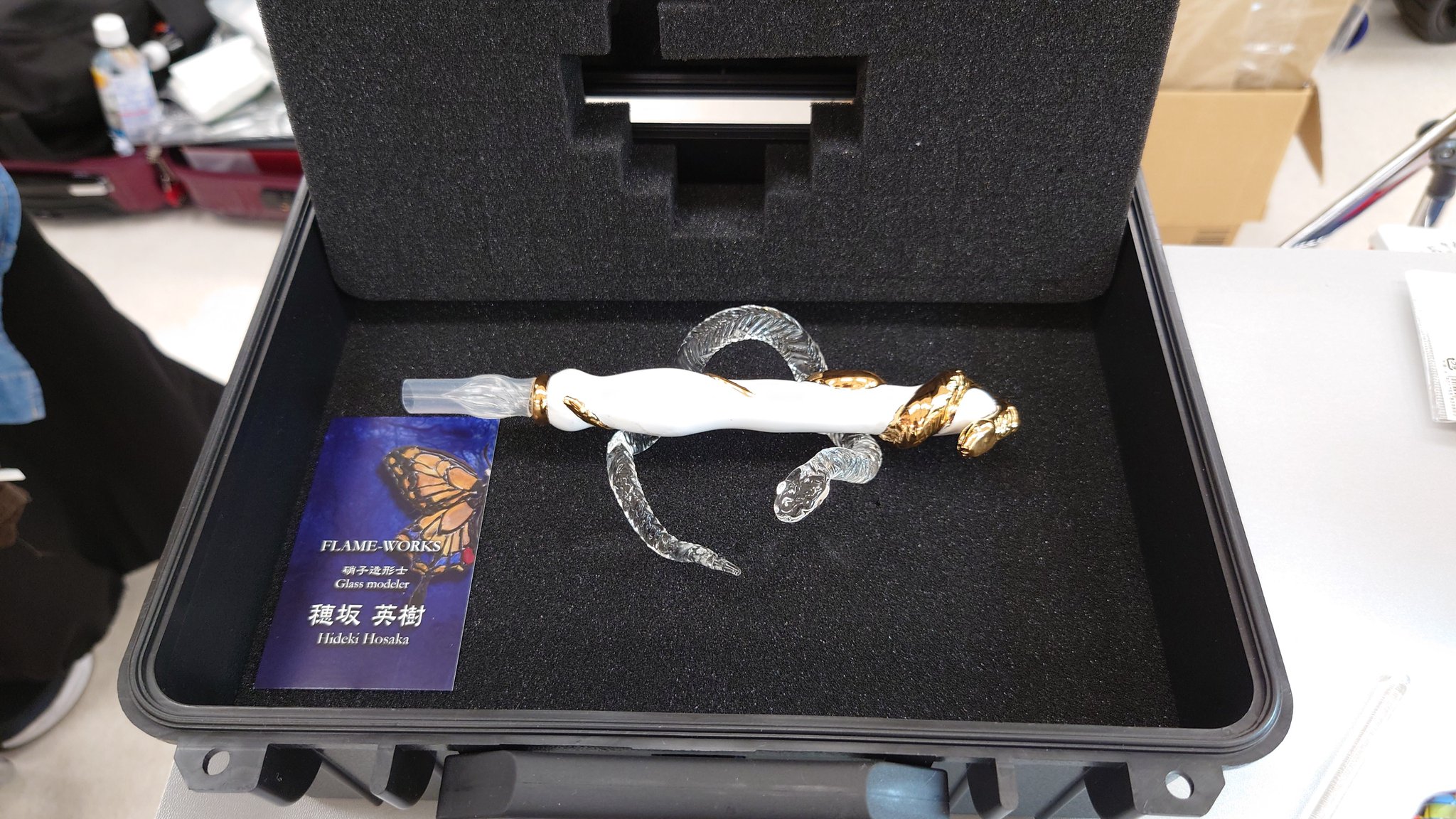 【新品未使用】ラプラスデザインの漆器　入れ物 硝子造型士 穂坂英樹 on X: 