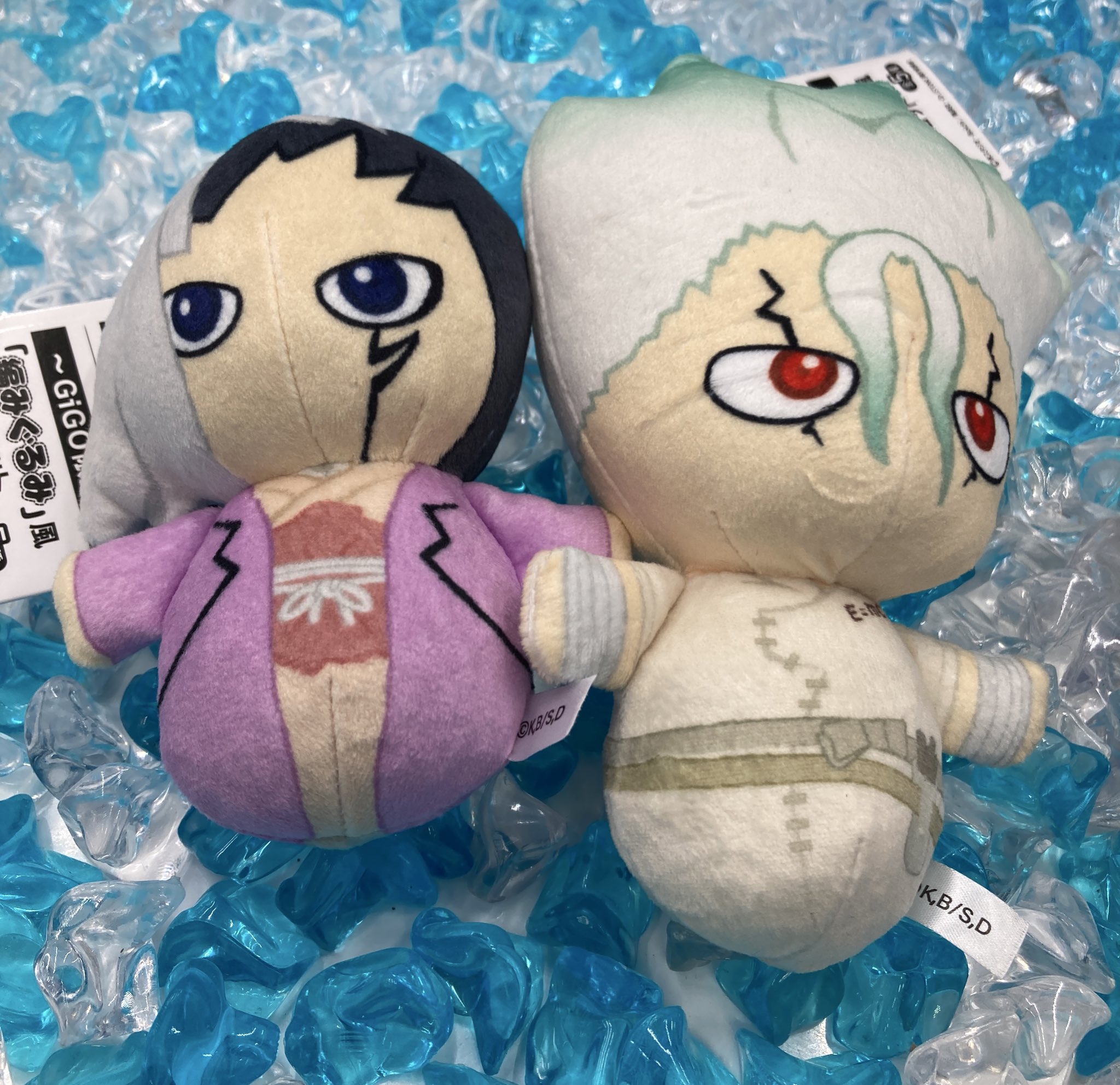 Dr.STONE ドクスト 編みぐるみ風マスコット 全5種セット GIGO限定 コンテンツ対象店舗一覧｜GENDAGiGO
