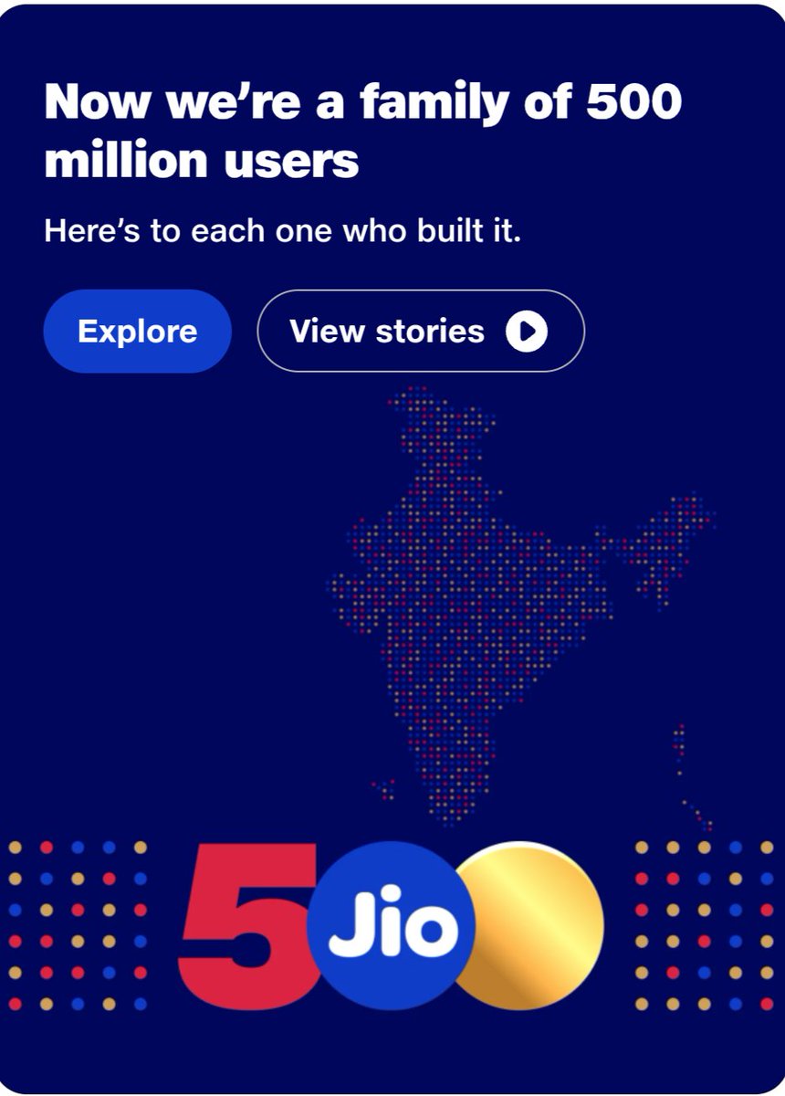 Gopal633's tweet photo. “500 million strong? 😂 Thanks @JioCare  for adding me to this glorious family where calls don’t connect, internet doesn’t work &amp; resolution time is 3–4 months! What’s the benefit of a paid service when it’s not even available? #JioDown #WorstNetwork” https://t.co/gsGGZSl7nG