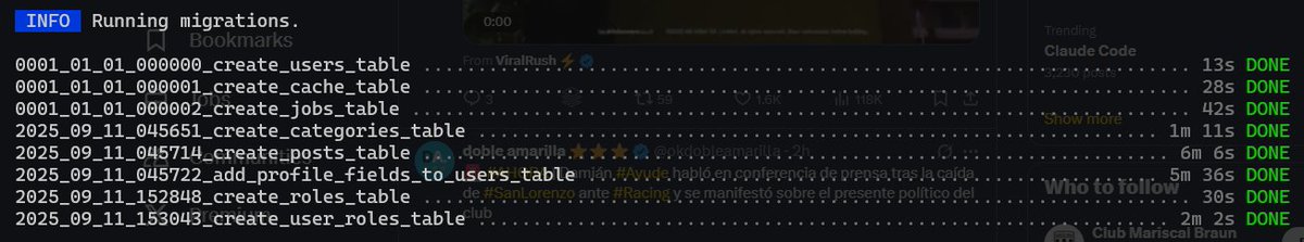 My computer sucks! 5 minutes to run a simple migration 🤯