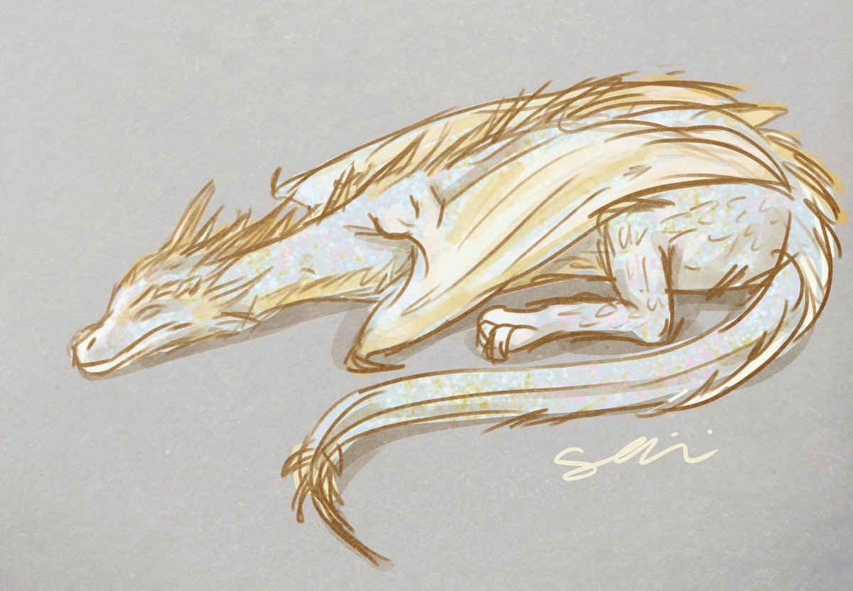 Sleepy Viserion work in progress ✨

#ASOIAF #dragons #viserion